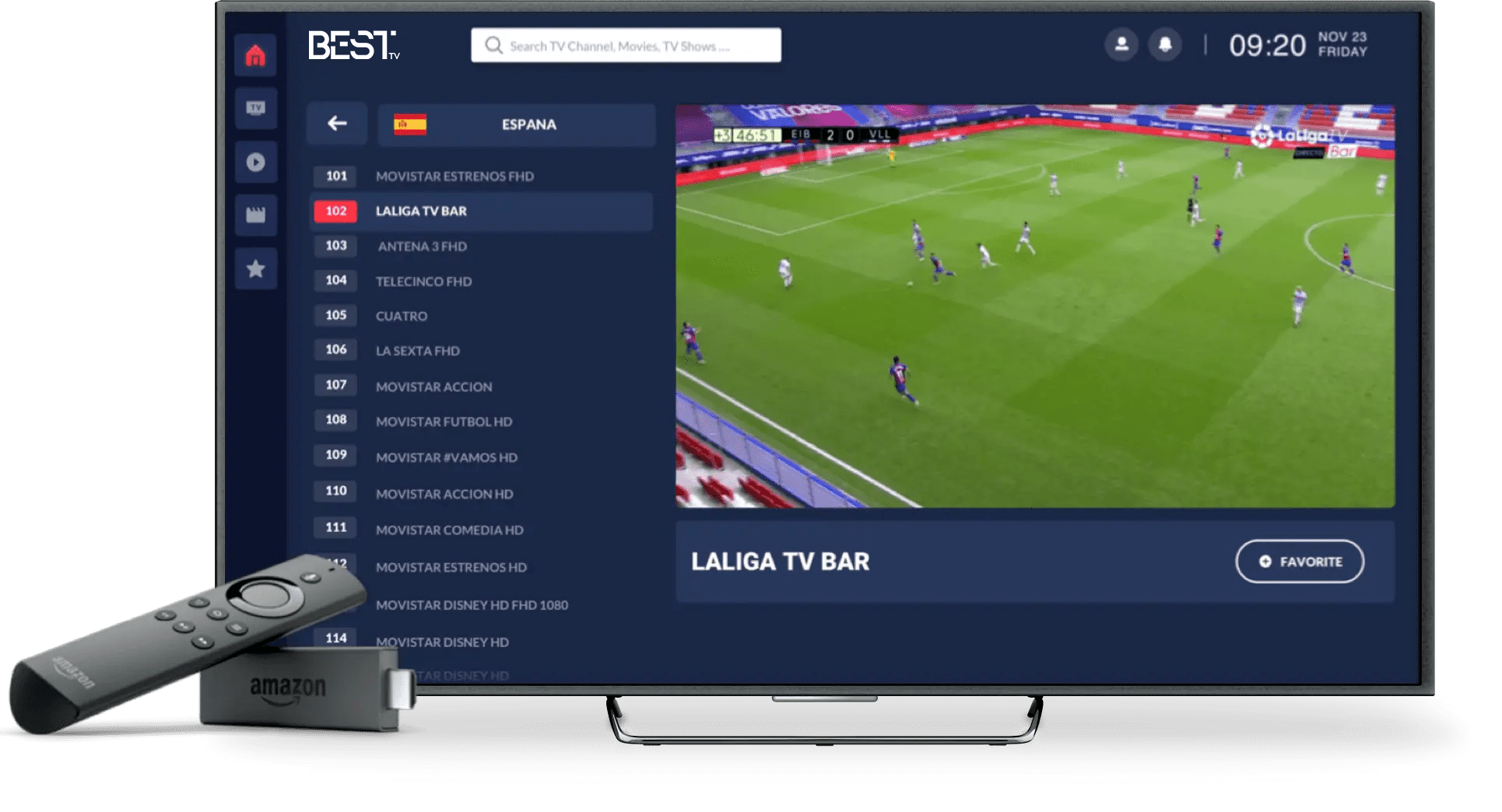 IPTVBest Worlds Best IPTV Platform